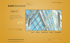 SolidStructure Free WordPress Theme