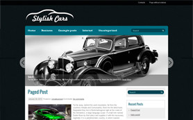 StylishCars Free WordPress Theme