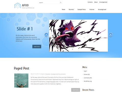 AFOD Free WordPress Theme
