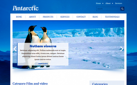 Antarctic Free WordPress Theme