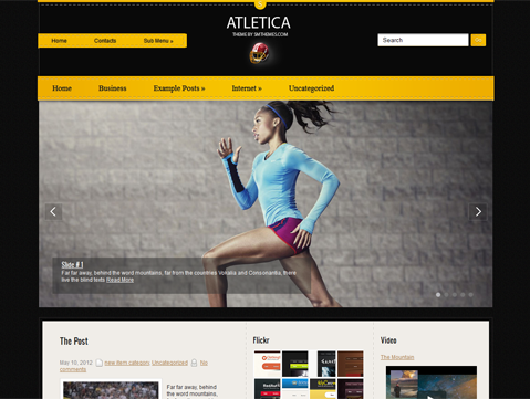 Atletica Free WordPress Theme