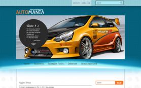 AutoMania Free WordPress Theme