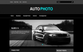 AutoPhoto Free WordPress Theme