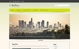 BizPress Free WordPress Theme