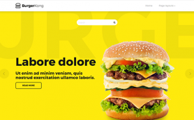 BurgerKong Free WordPress Theme
