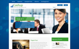 Cashup Free WordPress Theme