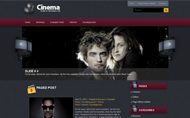 Cinema Free WordPress Theme