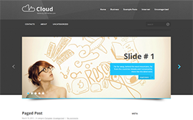 Cloud Free WordPress Theme