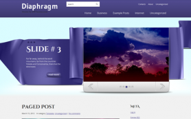 Diaphragm Free WordPress Theme