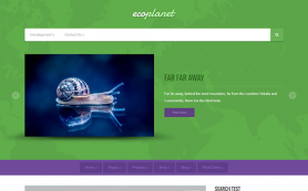 EcoPlanet Free WordPress Theme