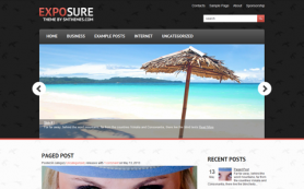 ExpoSure Free WordPress Theme