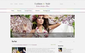 FashionStyle Free WordPress Theme