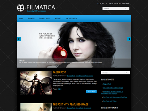 Filmatica Free WordPress Theme
