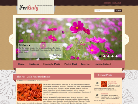 ForLady Free WordPress Theme