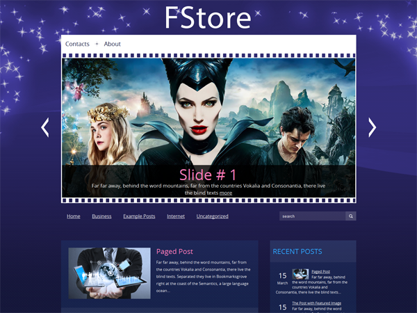 FStore Free WordPress Theme