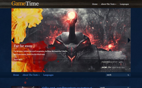 GameTime Free WordPress Theme