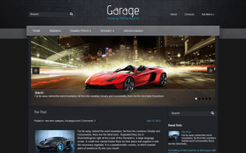 Garage Free WordPress Theme