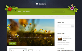 Gardend Free WordPress Theme