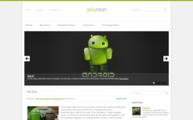 JellyBean Free WordPress Theme