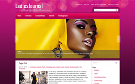LadiesJournal Free WordPress Theme