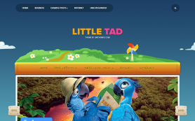 LittleTad Free WordPress Theme