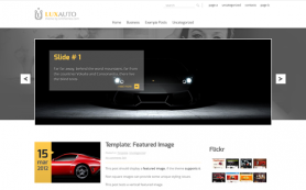 LuxAuto Free WordPress Theme