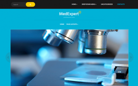 MedExpert Free WordPress Theme