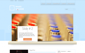 MusicSquare Free WordPress Theme