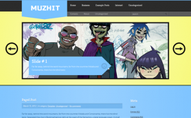 MuzHit Free WordPress Theme