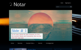Notar Free WordPress Theme