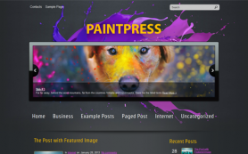 PaintPress Free WordPress Theme