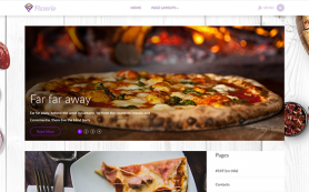 Pizzerio Free WordPress Theme