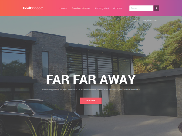 RealtySpace Free WordPress Theme