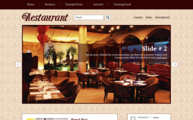 Restaurant Free WordPress Theme