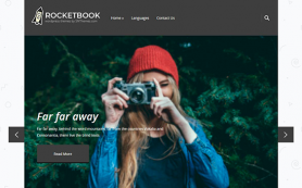 RocketBook Free WordPress Theme