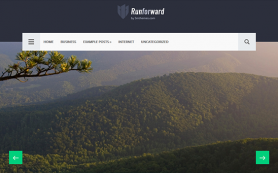 Runforward Free WordPress Theme