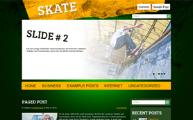 Skate Free WordPress Theme