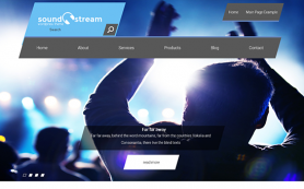 SoundStream Free WordPress Theme