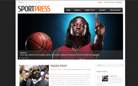 SportPress Free WordPress Theme