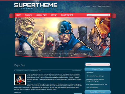 SuperTheme Free WordPress Theme