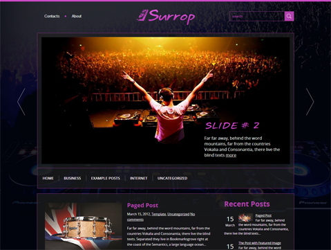 Surrop Free WordPress Theme