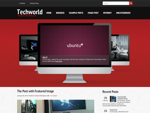 TechWorld WordPress Theme