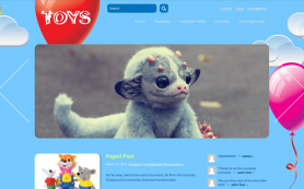 Toys Free WordPress Theme